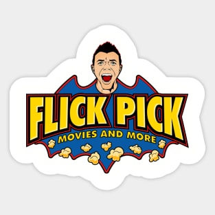 Official Flick Pick Logo Sticker